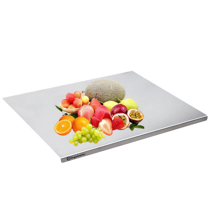 SteelSlice™ Elite – Premium Stainless Steel Chopping Board