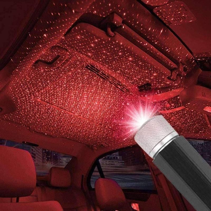 GlowSync™ Aura – USB Ambient Car Light