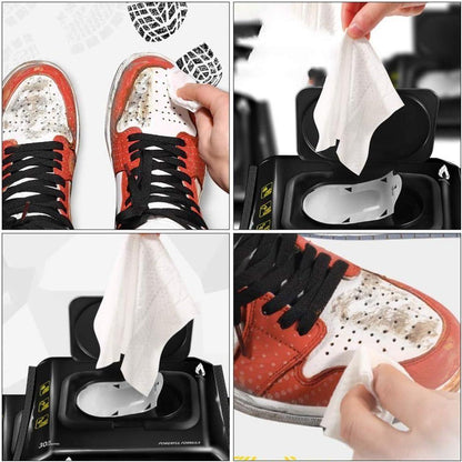 Sneaker & Shoe Cleaner Wipes(Pack of 80)